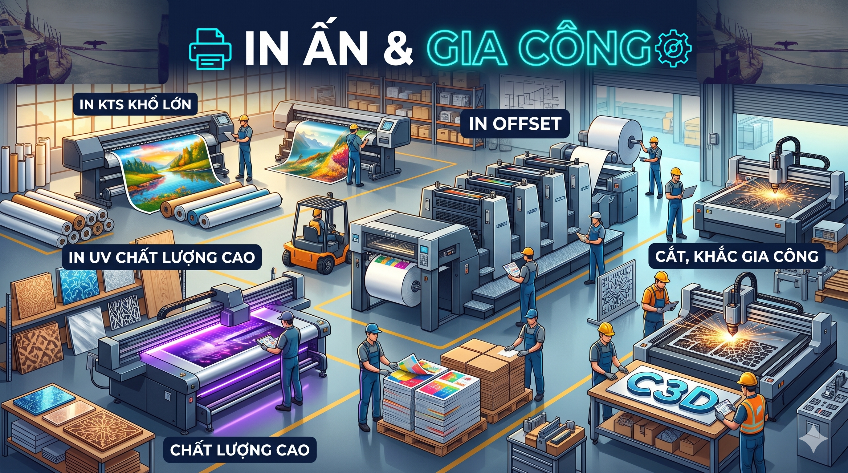 In ấn & Gia công